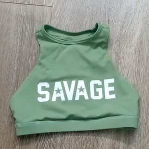 Savage Barbell Sports Bra size Small